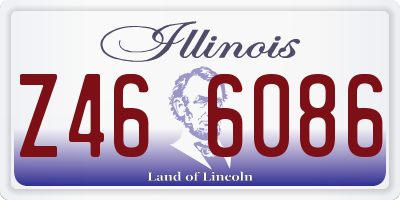IL license plate Z466086