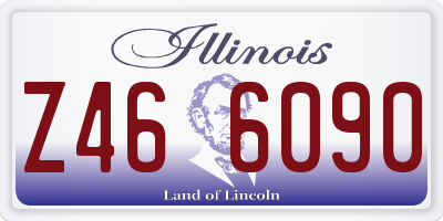 IL license plate Z466090