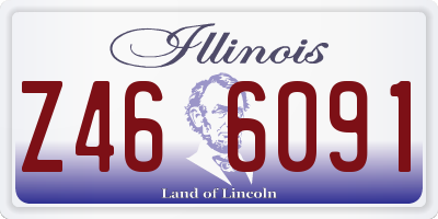 IL license plate Z466091