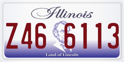 IL license plate Z466113