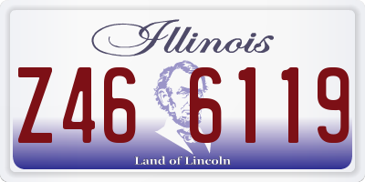 IL license plate Z466119