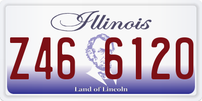 IL license plate Z466120