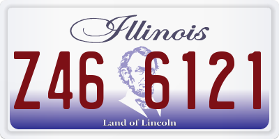 IL license plate Z466121