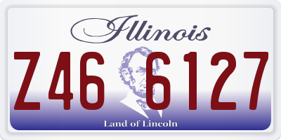 IL license plate Z466127