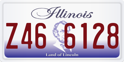 IL license plate Z466128