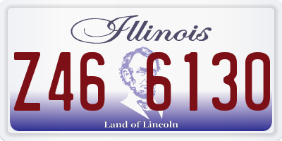 IL license plate Z466130