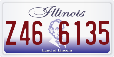 IL license plate Z466135