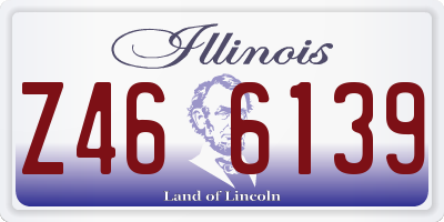 IL license plate Z466139