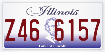 IL license plate Z466157