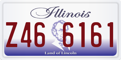 IL license plate Z466161