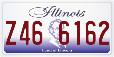 IL license plate Z466162