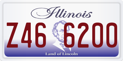 IL license plate Z466200
