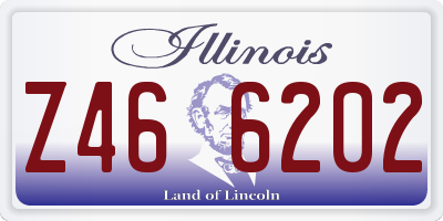 IL license plate Z466202