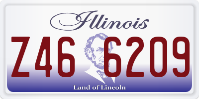 IL license plate Z466209