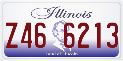 IL license plate Z466213