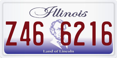 IL license plate Z466216