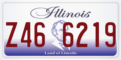 IL license plate Z466219