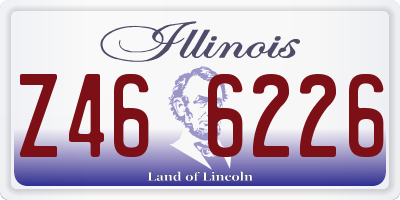 IL license plate Z466226