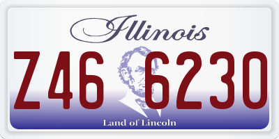 IL license plate Z466230