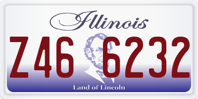 IL license plate Z466232