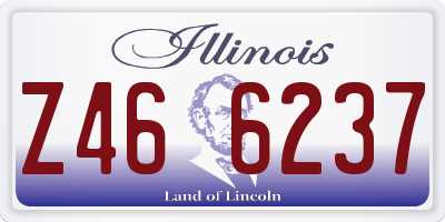 IL license plate Z466237