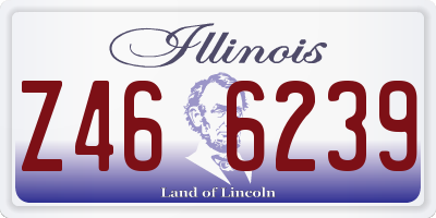 IL license plate Z466239