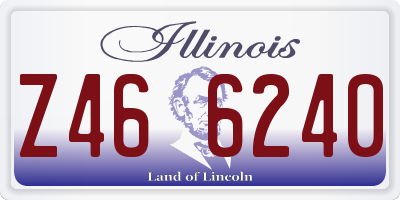 IL license plate Z466240