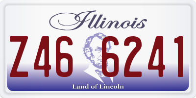 IL license plate Z466241