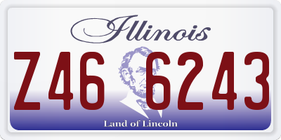 IL license plate Z466243
