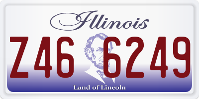 IL license plate Z466249
