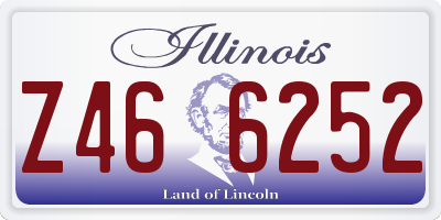 IL license plate Z466252