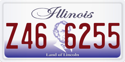IL license plate Z466255