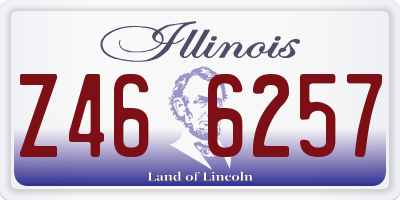 IL license plate Z466257