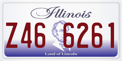 IL license plate Z466261