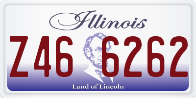 IL license plate Z466262