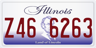 IL license plate Z466263