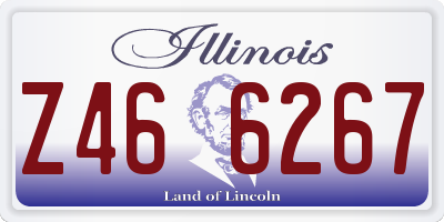 IL license plate Z466267