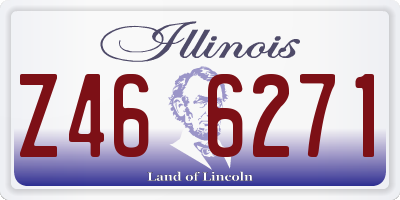 IL license plate Z466271