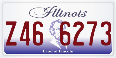 IL license plate Z466273