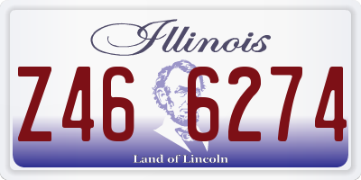 IL license plate Z466274