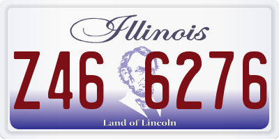 IL license plate Z466276