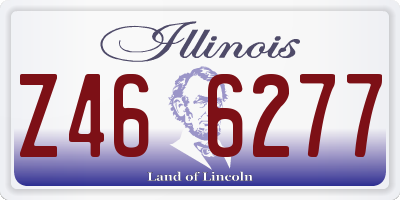 IL license plate Z466277
