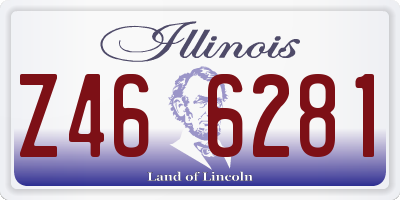 IL license plate Z466281