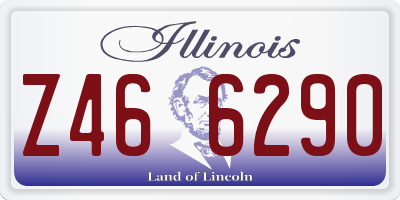 IL license plate Z466290