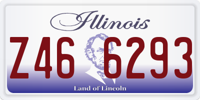 IL license plate Z466293
