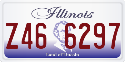 IL license plate Z466297