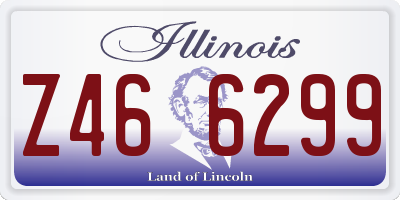 IL license plate Z466299