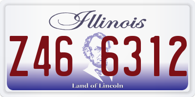 IL license plate Z466312