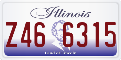 IL license plate Z466315
