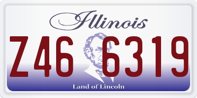 IL license plate Z466319